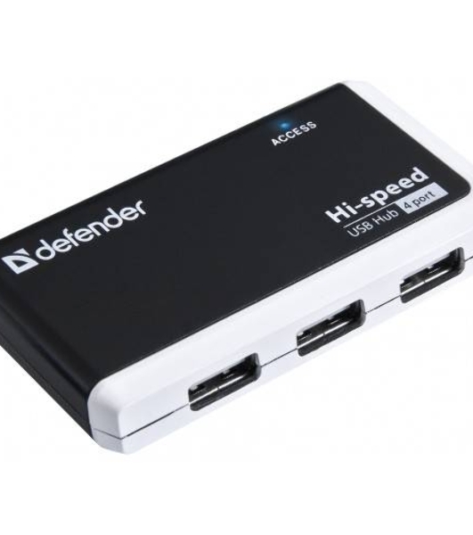 USB-разветвитель Defender QUADRO INFIX, USB 2.0 - 4 порта, USB