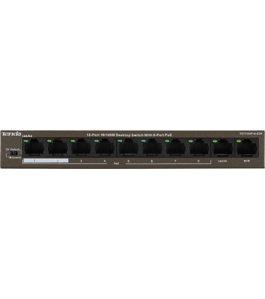 Коммутатор Tenda TEF1110P-8-63W