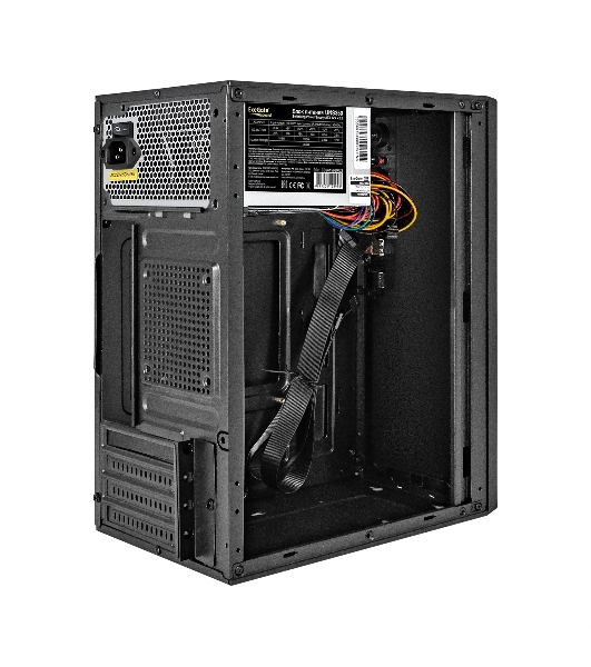 Компьютерный корпус Minitower ExeGate BAA-308U2-UNS350 (mATX, БП UNS350 с вент. 12см, 1хUSB/2хUSB 3.0, HD Audio, черный)