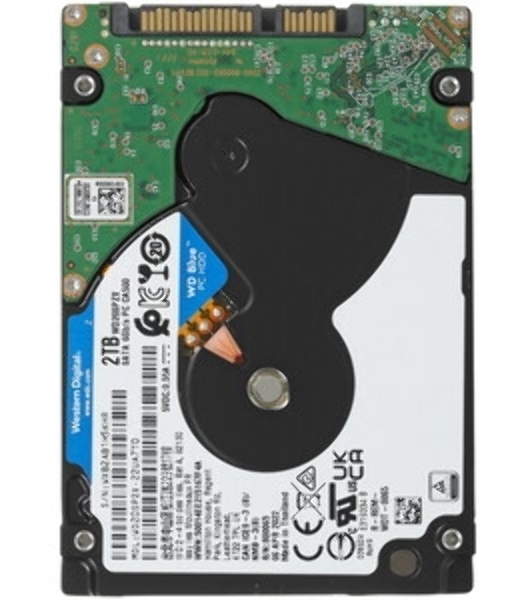 Жесткий диск Western DigitalBlue WD20SPZX 2ТБ 2,5' 5400RPM 128MB (SATA-III) Mobile
