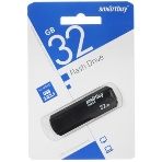 Флешка USB SmartBuy CLUE black (SB32GbCLU-K3), 32Gb, USB 3.0/3.1, R/W 70/25, черный, фото6