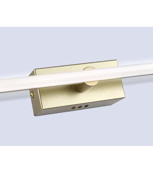 Настенный светодиодный светильник Ambrella light FL6114 GD золото 9W 3000K-6400K 410*45*80
