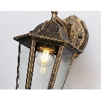 Уличный настенный светильник Ambrella light ST2019 GD/BK/CL золото/черный/прозрачный IP54 E27 max 40W 360*150*210, фото5