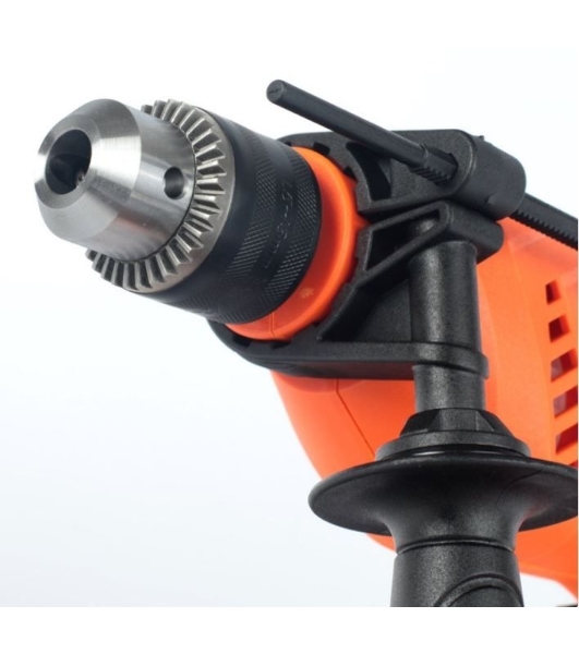 Дрель электрическая ударная PATRIOT FD 750h 120301444 с ударом, мощность 710Вт, макс.диаметр 13мм, глубиномер + дополнительная ручка