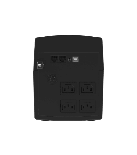 Источник бесперебойного питания ИБП Info LCD 1500В.А IEC C13 (4) USB + RJ45 DKC INFOLCD1500I