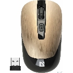 Мышь беспроводная Defender Wave MM-995 бронзовый, 1600 dpi, радиоканал, USB, кнопки - 4, фото7