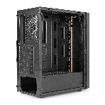 Компьютерный корпус Miditower ExeGate EVO-9211 (ATX, без БП, с окном, 2хUSB+1хUSB 3.0, HD аудио, черный, 1 вент. с RGb подсветкой), фото18