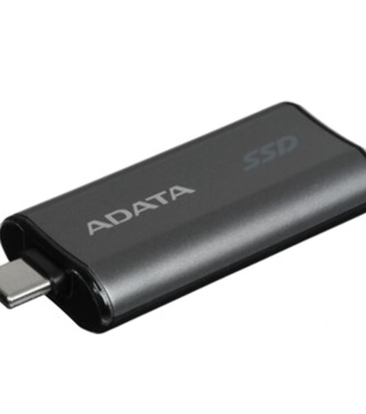 Внешний SSD ADATA SC750, 1TB, USB 3.2 Gen 2 Type-C, R/W 1050/1000, черный
