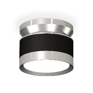 Светильник Ambrella Light XS8102055 SBK/PSL черный песок/серебро полированное GX53 (N8904, C8102, N8118)