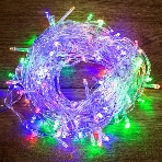 Гирлянда Neon-night 'Твинкл-Лайт' 20 м, прозрачный ПВХ, 160 LED, цвет мультиколор, фото5