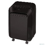 Шредер Fellowes PowerShred LX210 черный (секр.P-4) перекрестный 16лист. 23лтр. скрепки скобы пл.карты, фото3