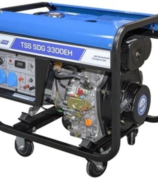 Электрогенератор дизельный ТСС SDG 3300EH, 3.3 кВт, 85 дБ, 78 кг