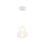 Подвесной светодиодный светильник Ambrella light LH11051 WH/FR белый/белый матовый 12W 3000K D230*265, фото8