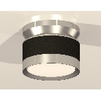 Светильник Ambrella Light XS8102055 SBK/PSL черный песок/серебро полированное GX53 (N8904, C8102, N8118), фото3