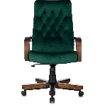 Кресло Бюрократ T-9928WALNUT Fabric Italia Green зеленый, ткань, фото30