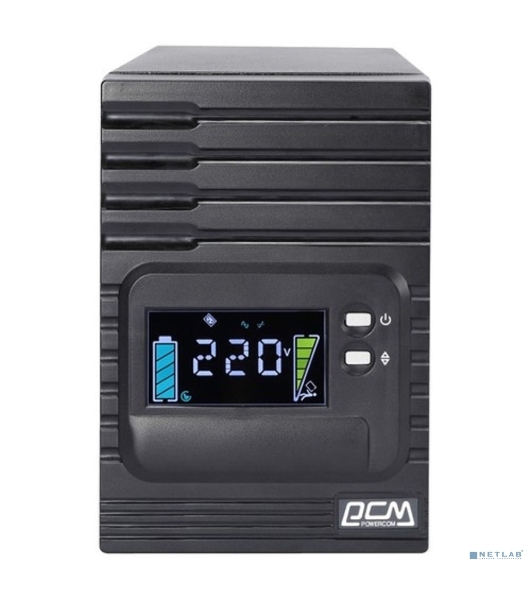 Источник бесперебойного питания Powercom Smart King Pro+ SPT-2000-II LCD 1600Вт 2000ВА черный