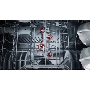 Встраиваемая посудомоечная машина Bosch SMV6ECX08E, серебристый, 59.8 см, 14 компл., 42 дБ, класс G