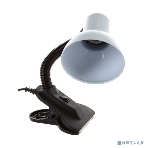 Светильник Ultraflash UF-320 C01 (12361) настольный на прищепке E27 белый 60Вт, фото2