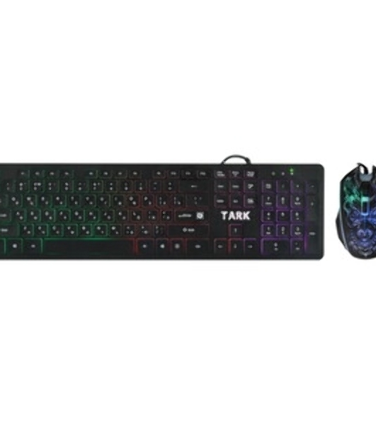 Комплект клавиатура+мышь Defender Tark C-779 проводной, USB, 2400 DPI, чёрный