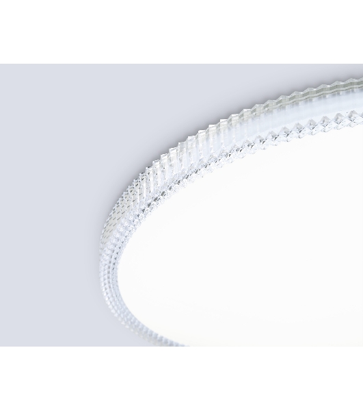 Потолочный светодиодный светильник Ambrella light FZ1710 WH белый IP20 40W 4200K 370*50 (Без ПДУ)
