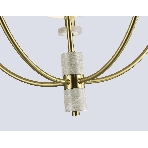 Люстра Ambrella light LH75351/5 SB/WH бронза/белый E14*5 max 40W D630*780, фото4
