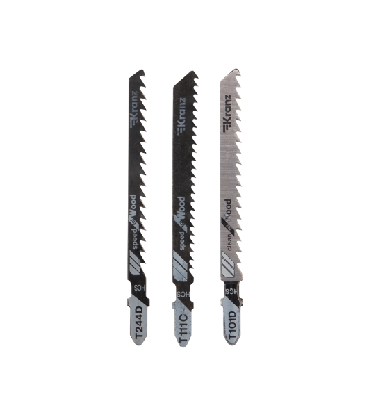 Набор полотен для электролобзика Kranz № 4 T101D/T111C/T244D (3 шт./уп.)