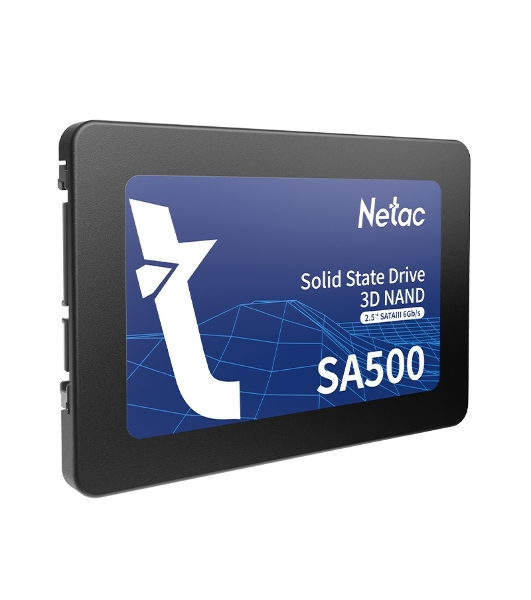 Накопитель SSD Netac SA500, 2Tb, SATA III, 2.5', R/W 530/475