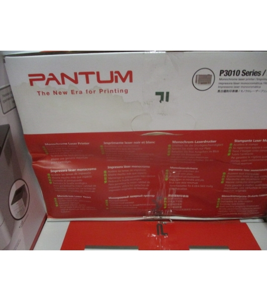 Принтер лазерный Pantum P3010DW, A4, ч/б, печ. до 30 стр/мин., 1200 x 1200 dpi, USB, RJ-45, Wi-Fi, NFC, проектная модель