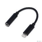 Переходник USB Cablexpert CCA-LM3.5F-01, Lightning/Jack3.5F, черный, фото2