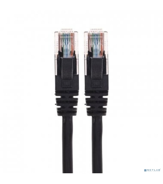 Патч-корд U/UTP Rexant cat.6, RJ45-RJ45, неэкранированный, 26AWG, LSZH, черный, 5 м