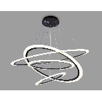 Светильник Ambrella light FA4365/4 BK черный 235W 3000K/4200K/6400K D1000*870 (ПДУ РАДИО 2.4G), фото4