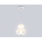 Подвесной светодиодный светильник Ambrella light LH11051 WH/FR белый/белый матовый 12W 3000K D230*265, фото6