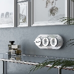 Переключатель одноклавишный Werkel Vintage (белый матовый/хром) W5812050, фото7