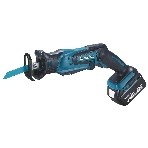 Пила саб аккумуляторная Makita DJR185RME18В 2х4А·чLi-ion 0-3000ход\м ход-13мм рез-50мм 1.5кг, фото2