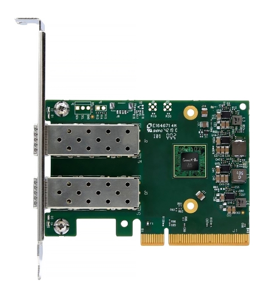 Сетевая карта ConnectX-6 Lx EN adapter card, 25GbE, Dual-port SFP28, PCIe 4.0 x8, No Crypto, Tall Bracket