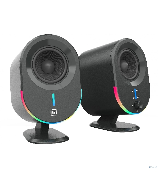 Акустическая система Оклик OK-303A 2.0 черный 20Вт BT