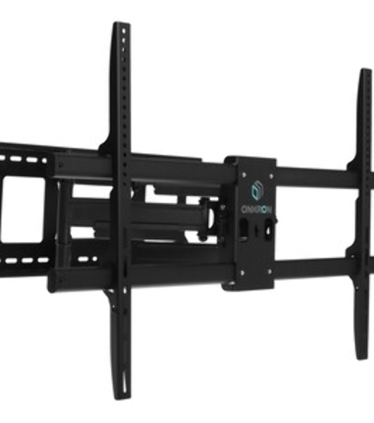 Кронштейн для телевизора ONKRON M10 черный 42'-110' макс.100кг настенный поворотно-выдвижной и наклонный