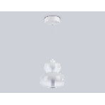 Подвесной светодиодный светильник Ambrella light LH11051 WH/FR белый/белый матовый 12W 3000K D230*265, фото5