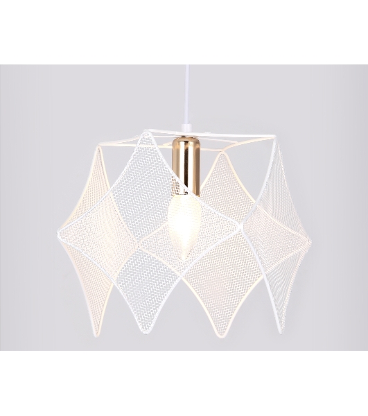 Светильник Ambrella light TR8420 WH/GD белый/золото E14 max 40W D285*1000