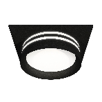 Комплект встраиваемого светильника Ambrella light XC8062021 SBK/FR черный песок/белый матовый GX53 (C8062, N8478), фото3