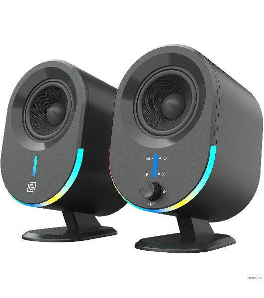 Акустическая система Оклик OK-303A 2.0 черный 20Вт BT