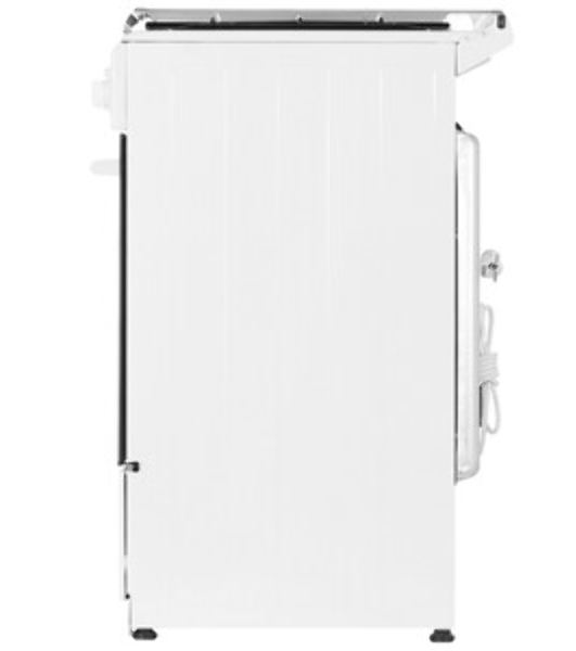 Плита газовая Cezaris ПГ 2150-08 белый, конфорок 4 шт, духовка 43 л, 51 см x 85 см x 55 см