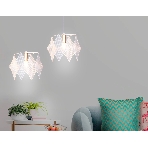 Светильник Ambrella light TR8420 WH/GD белый/золото E14 max 40W D285*1000, фото5