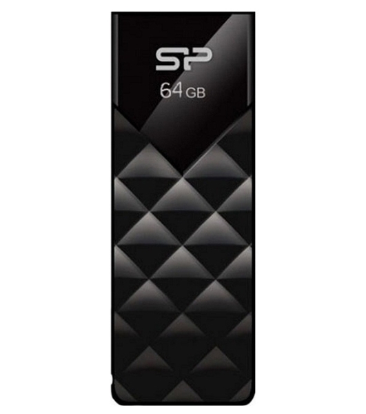 Флешка USB Silicon Power R/W USB 64Gb Ultima U03 SP064Gb,UF2U03V1K USB 2.0, черный