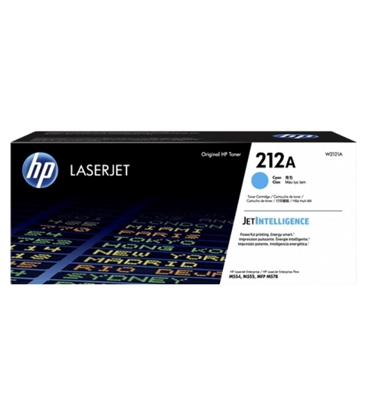 Картридж лазерный Cartridge HP 212A для CLJ Enterprise M554/M555/M578, голубой (4 500 стр.)