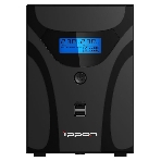 Источник бесперебойного питания Ippon Smart Power Pro II Euro 1200 720Вт 1200ВА черный, фото 1