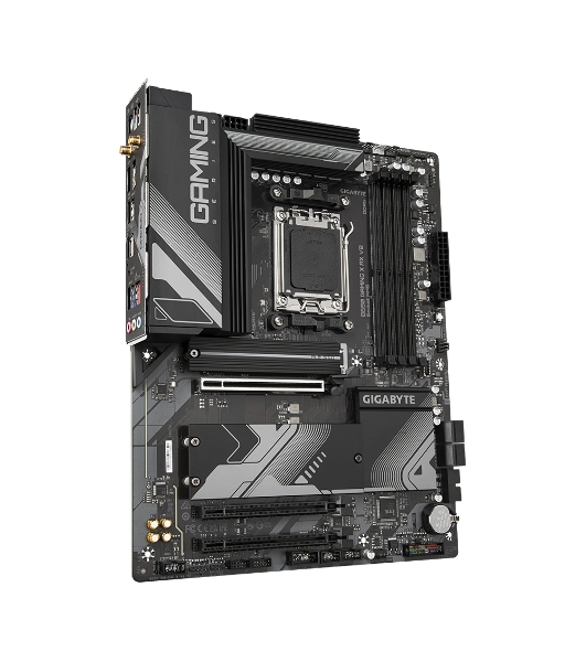 Материнская плата Gigabyte B650 GAMING X AX V2, AM5, AMD B650, 4xDDR5, 4xSATA, 3xM.2, 1xPCI-E 4.0 x16, 2xPCI-E 3.0 x1, 1xUSB-A 3.2 Gen 2, 3xUSB-A 3.2 Gen 1, 1xUSB-C 3.2 Gen 2, 1x 2.5Gb LAN, 3x3.5 мм, 7.1, ATX