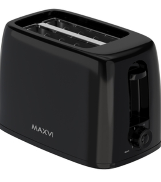 Тостер Maxvi KT821P черный