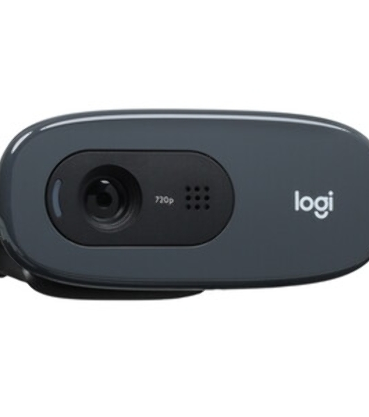 Веб-камера Logitech C270 HD 1280x720, 30 кадр/с, USB Type-A, микрофон (шумоподавление), автоосвещение, универсальное крепление