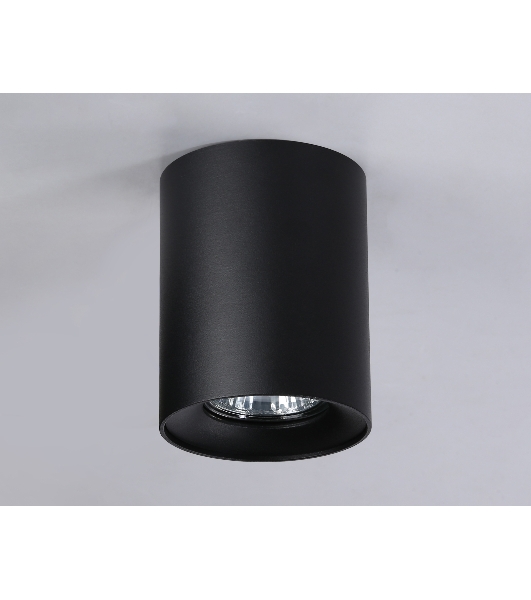 Светильник Ambrella light TN213137 BK черный GU10 max 12W D80*100
